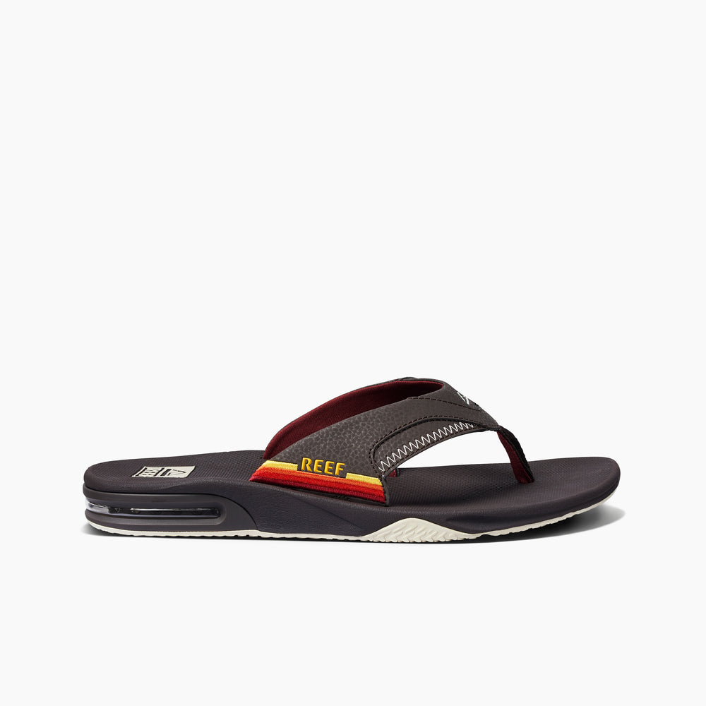 Reef Mens Fanning Flip Flops with Bottle Opener ID ZsPRJDwY
