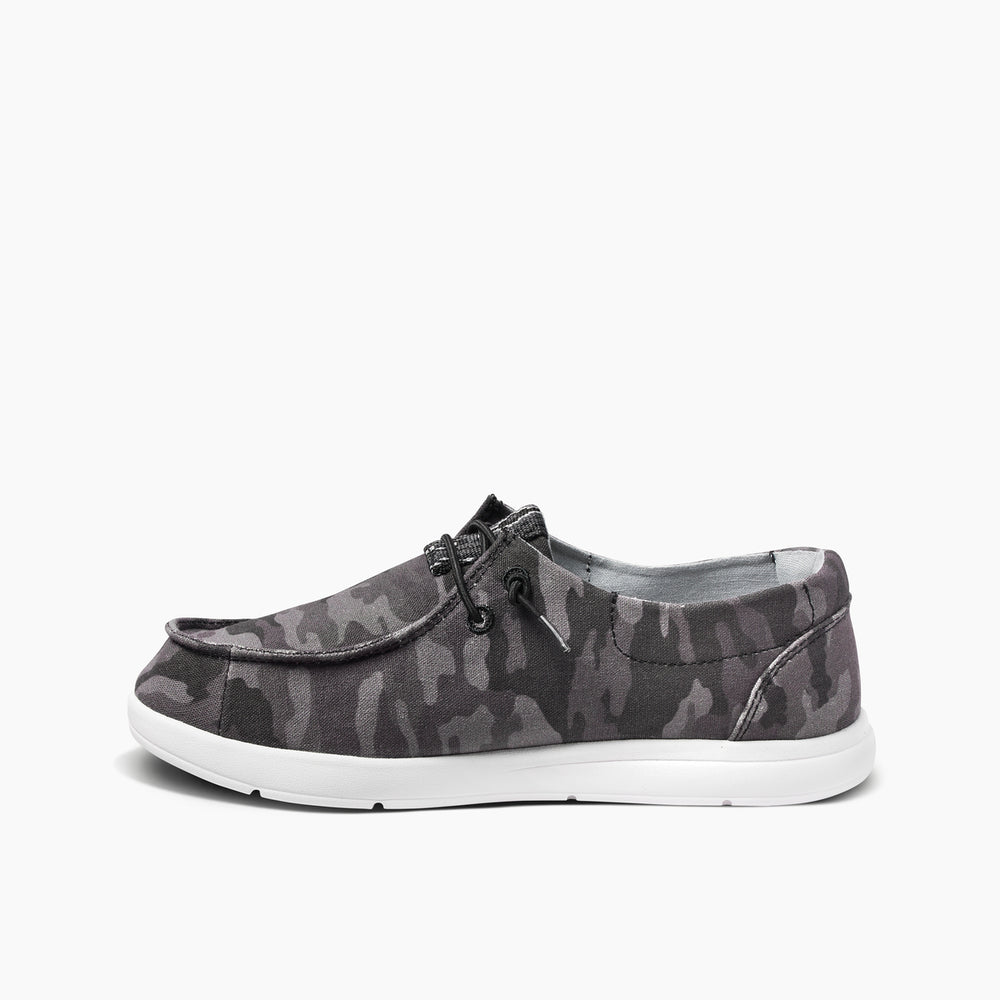 Reef Cushion Coast Womens Shoes in Black Camo ID Zte6SyjZ