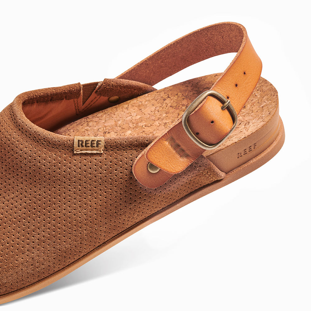 Reef Womens Reef Cushion Sage Se Slip-Ons in Coffee ID aAiT6DL4