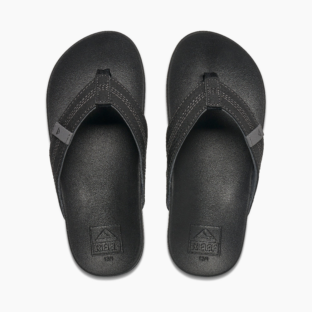 Reef Boys Sandals Kids Cushion Phantom in Black ID aTX2YFhQ
