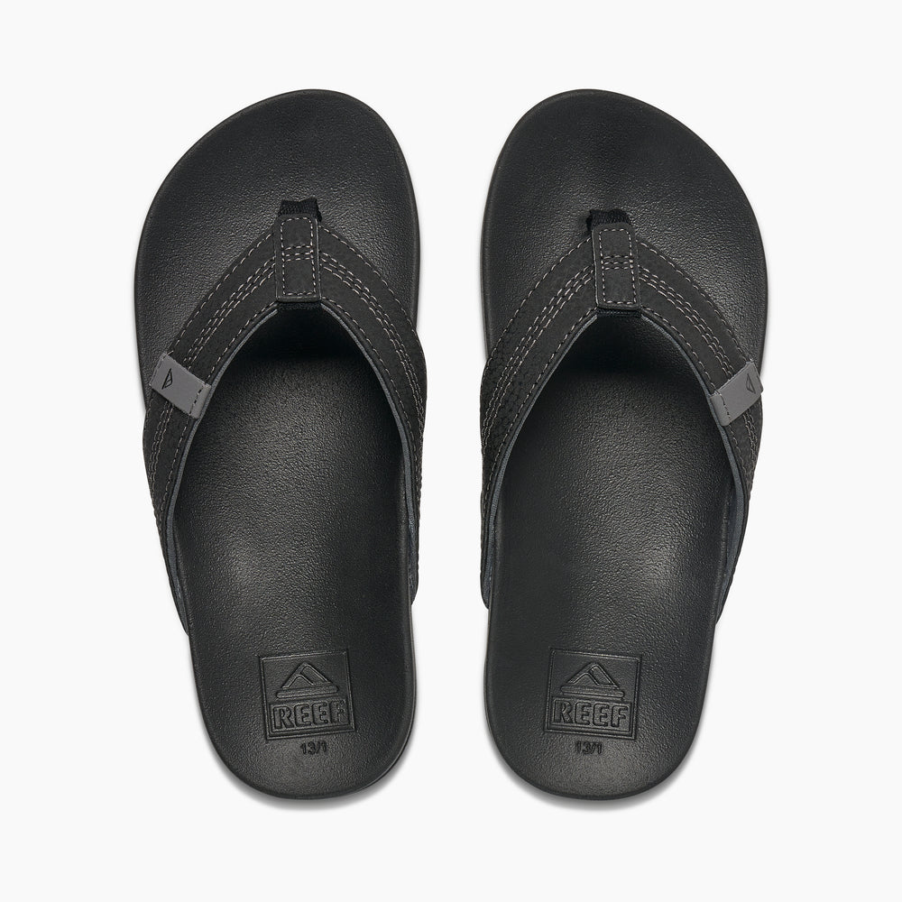 Reef Boys Sandals Kids Cushion Phantom in Black ID aTX2YFhQ