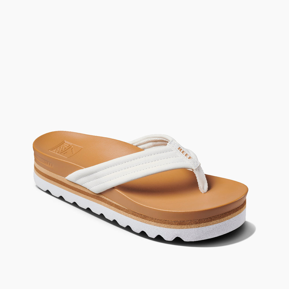 Reef Womens Cushion Shea Hi Sandals in Cloud ID aVToJERw
