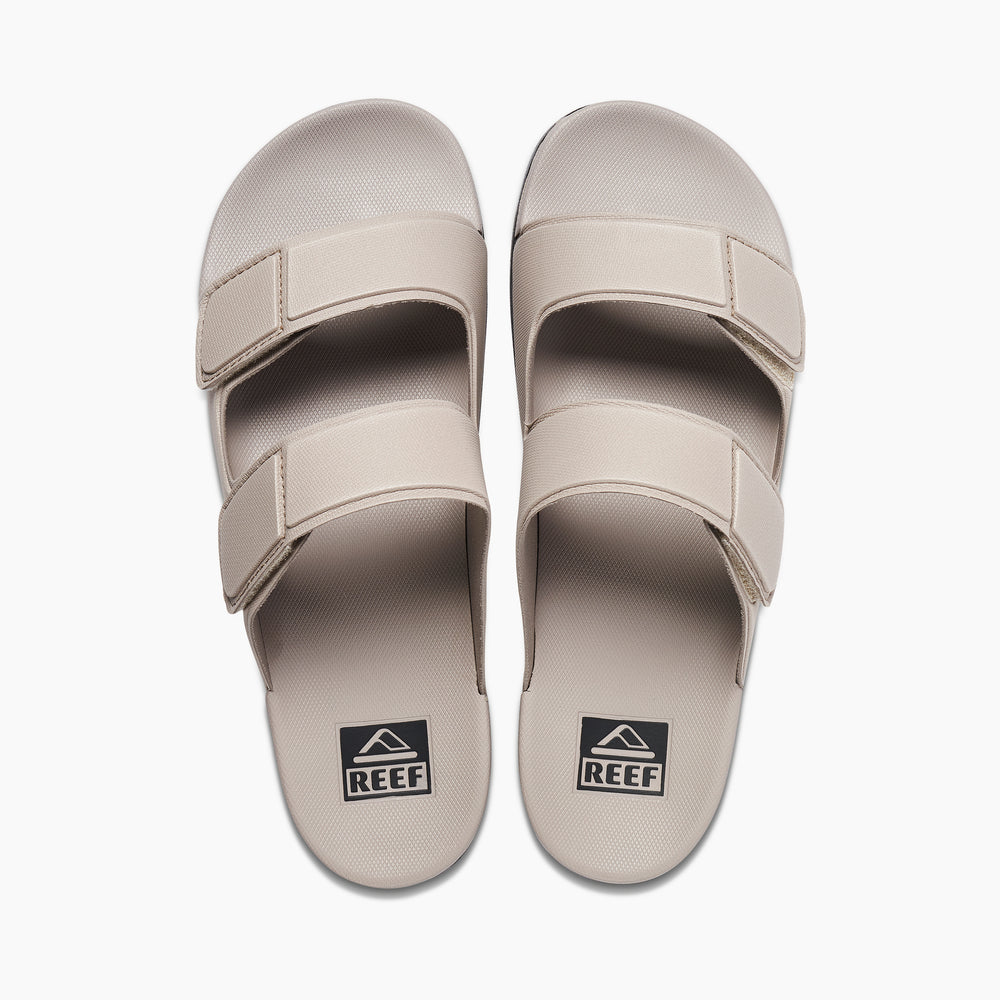 Reef Mens Sandals Cushion Tradewind in Taupe/Black ID afRQ9V2A