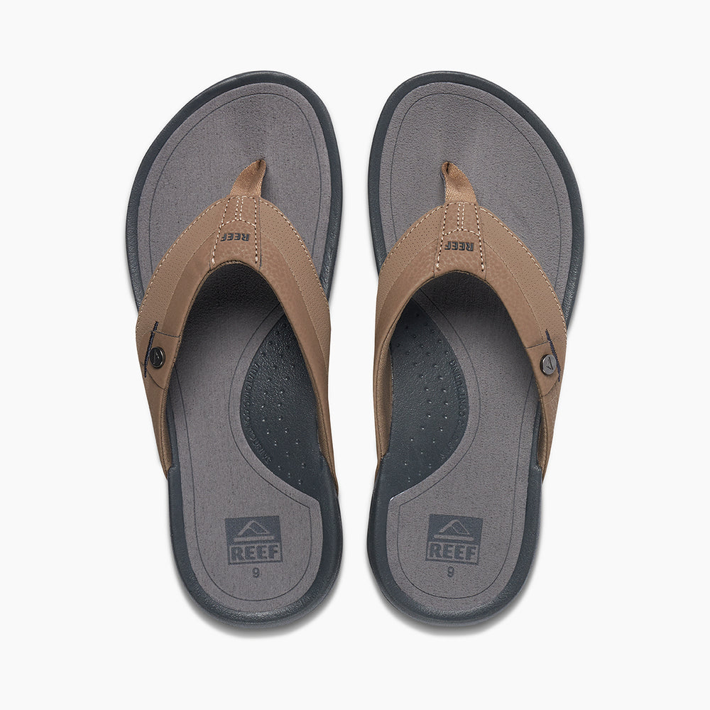 Reef Mens Reef Pacific Sandals (Sand And Slate) ID bmX5MMer