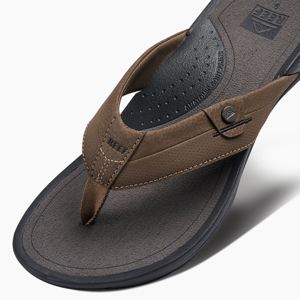 Reef Mens Reef Pacific Sandals (Sand And Slate) ID bmX5MMer