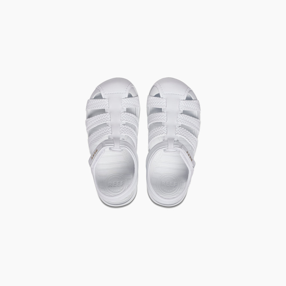 Reef Little Girls Water Beachy Shoes in White ID bpTSG7m8