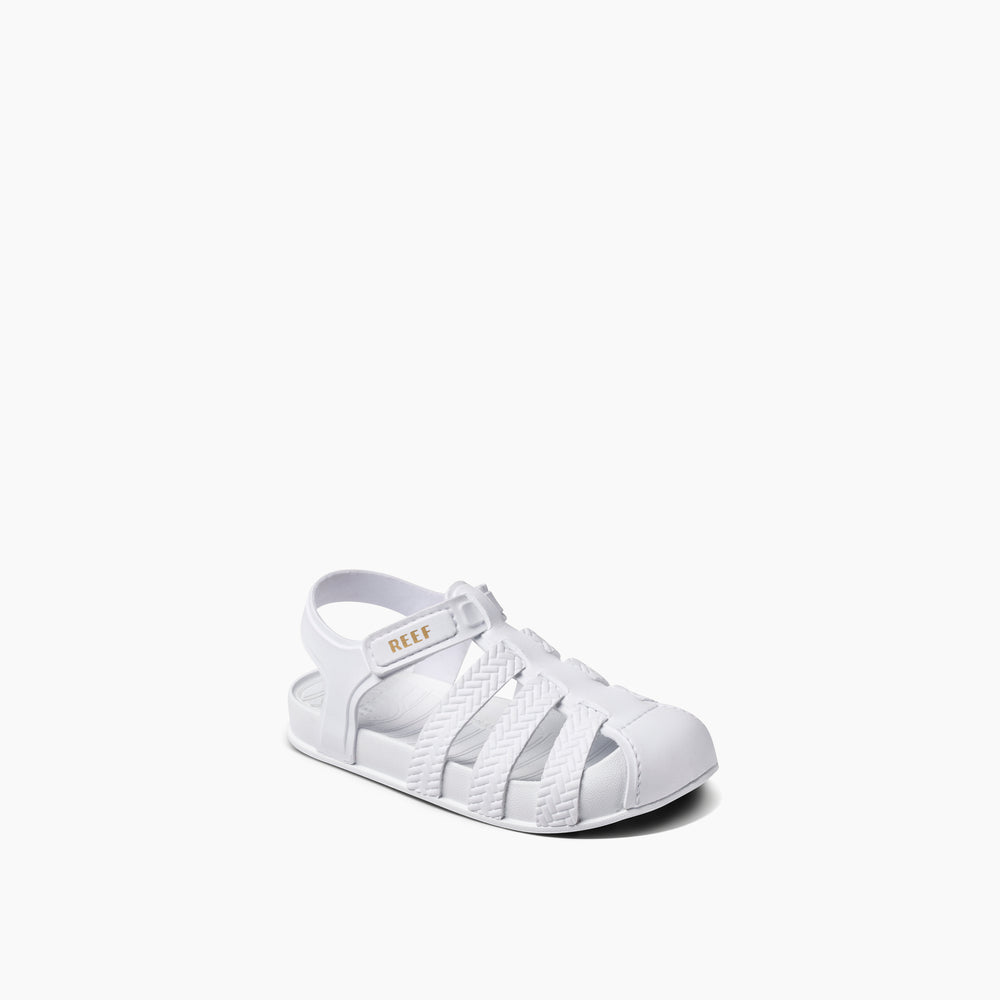 Reef Little Girls Water Beachy Shoes in White ID bpTSG7m8