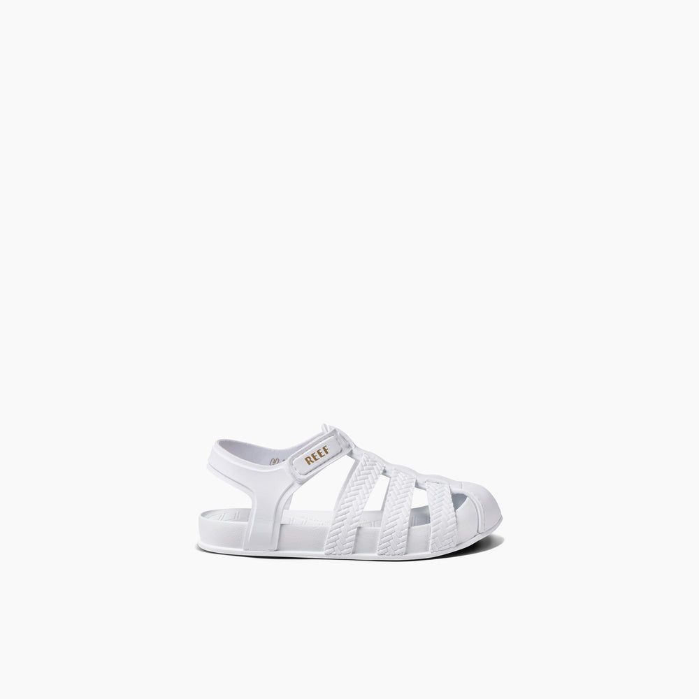 Reef Little Girls Water Beachy Shoes in White ID bpTSG7m8