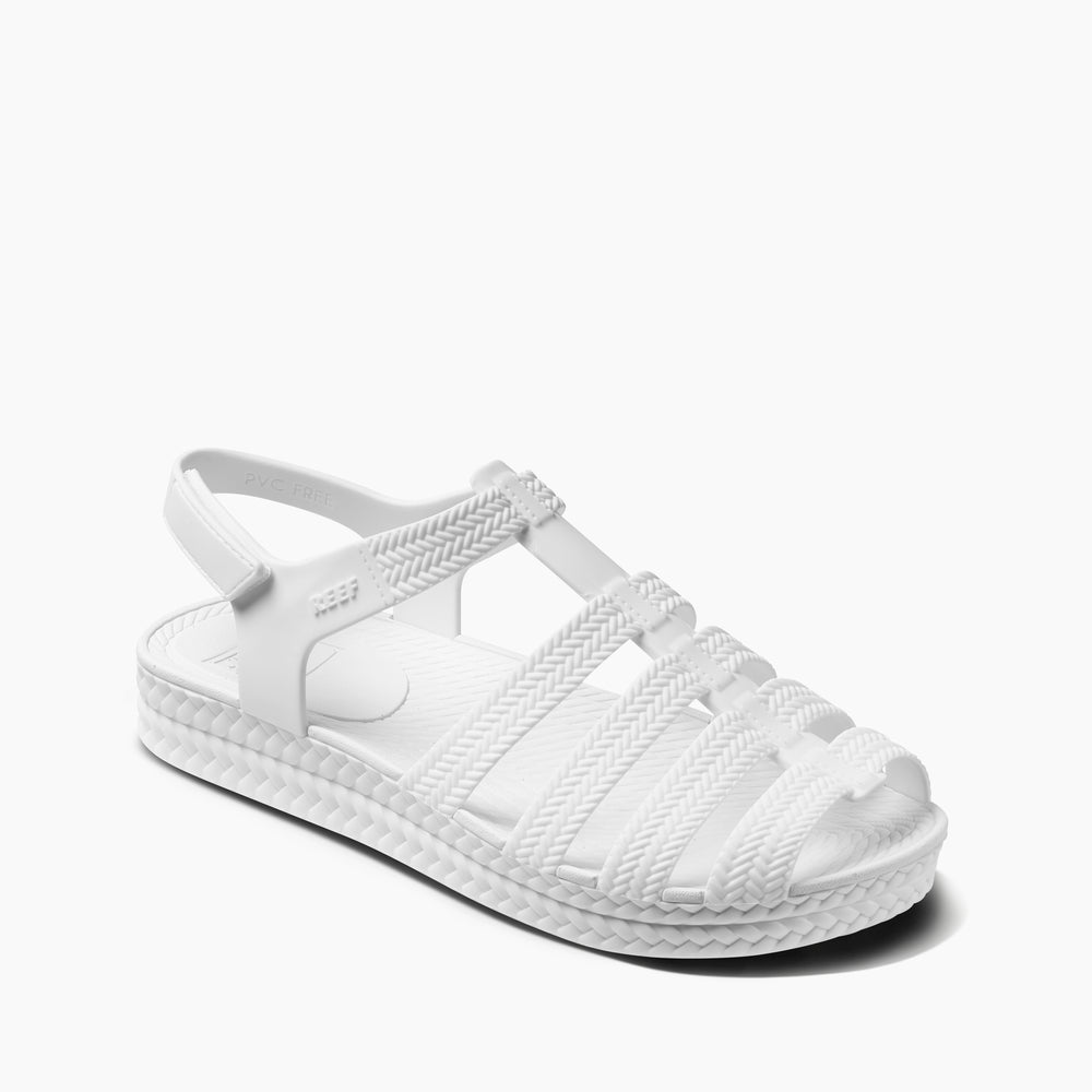 Reef Womens Water Beachy Sandals in White ID cK31VQMA