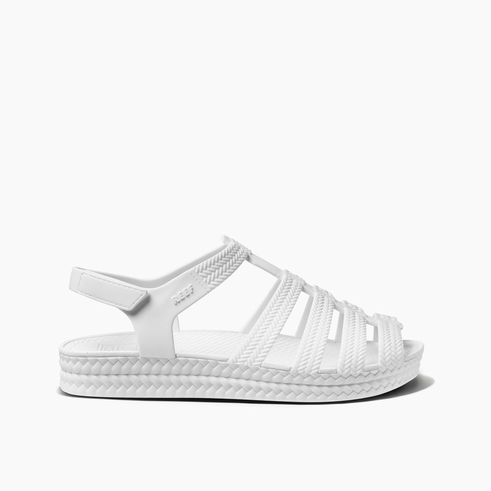 Reef Womens Water Beachy Sandals in White ID cK31VQMA  Reef Womens Water Beachy Sandals in White ID cK31VQMA