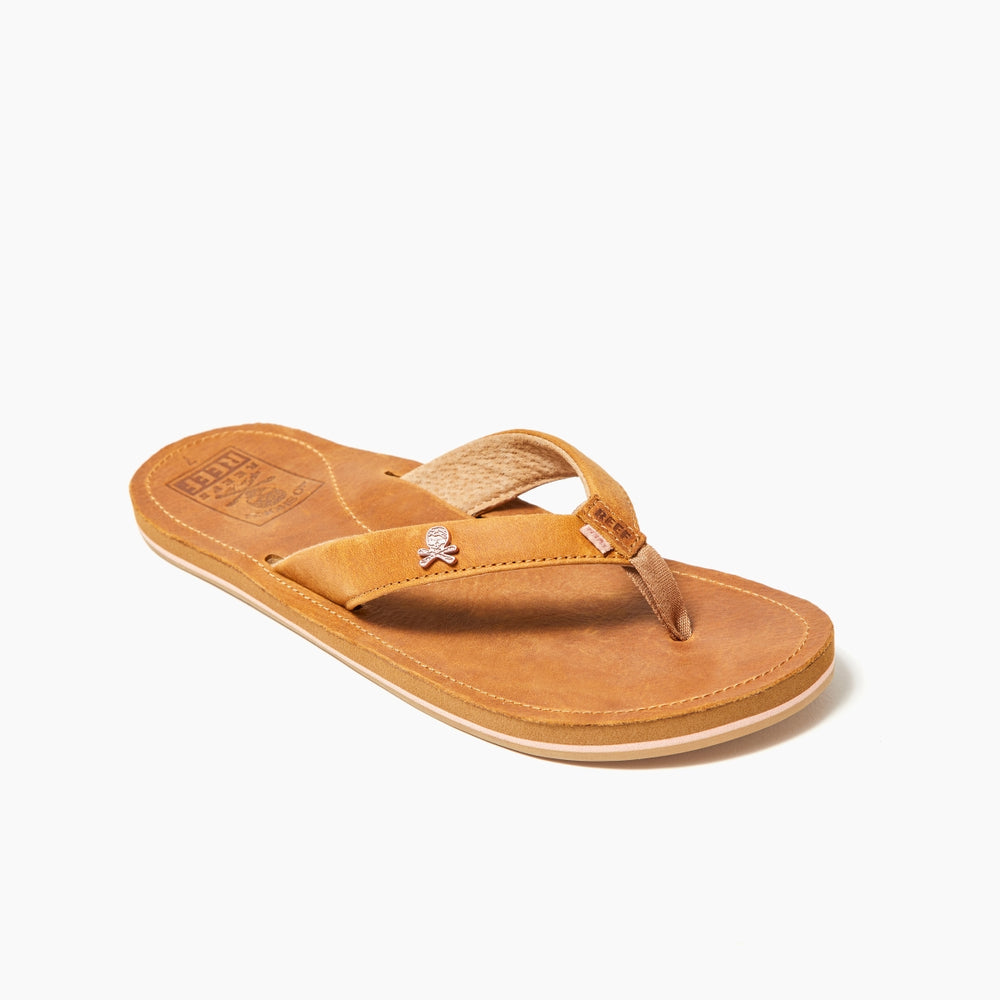 Reef Womens Drift Away X No Shoes Reef Sandals (Caramel) ID cZNWnt0b