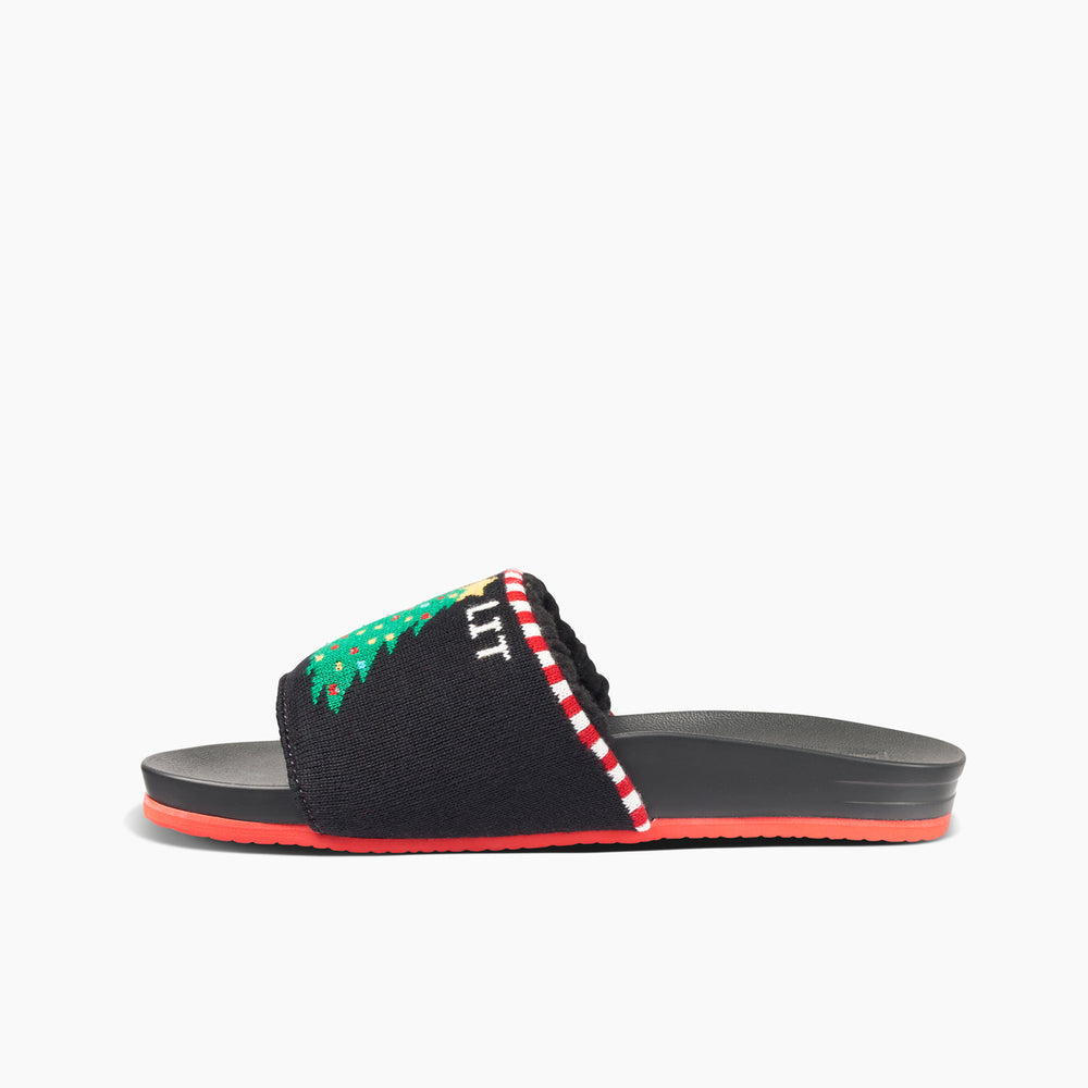 Reef Womens Scout X Tipsy Elves Slides (Get Lit) ID cwW0OUOb