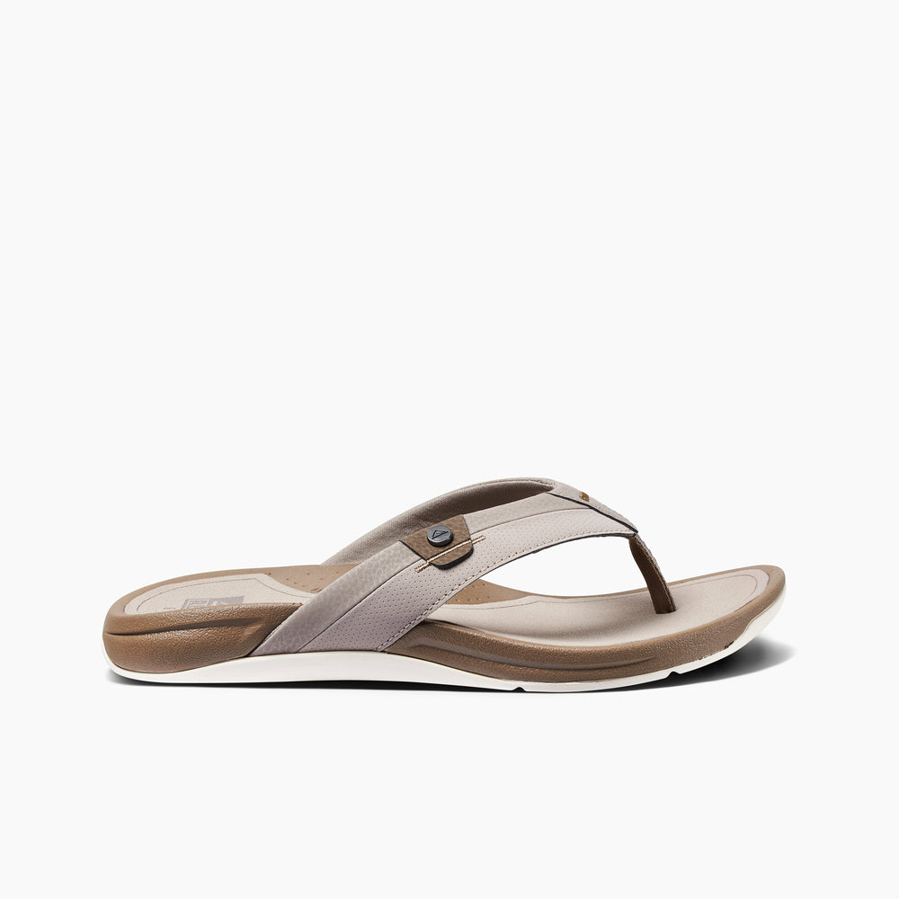 Reef Mens Reef Pacific Sandals in Taupe/Fossil ID dFb3c9zV