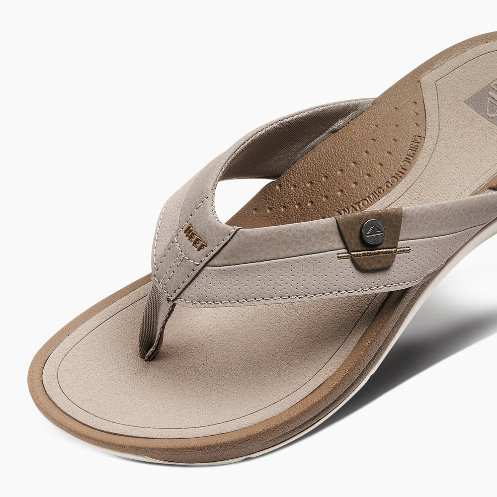 Reef Mens Reef Pacific Sandals in Taupe/Fossil ID dFb3c9zV