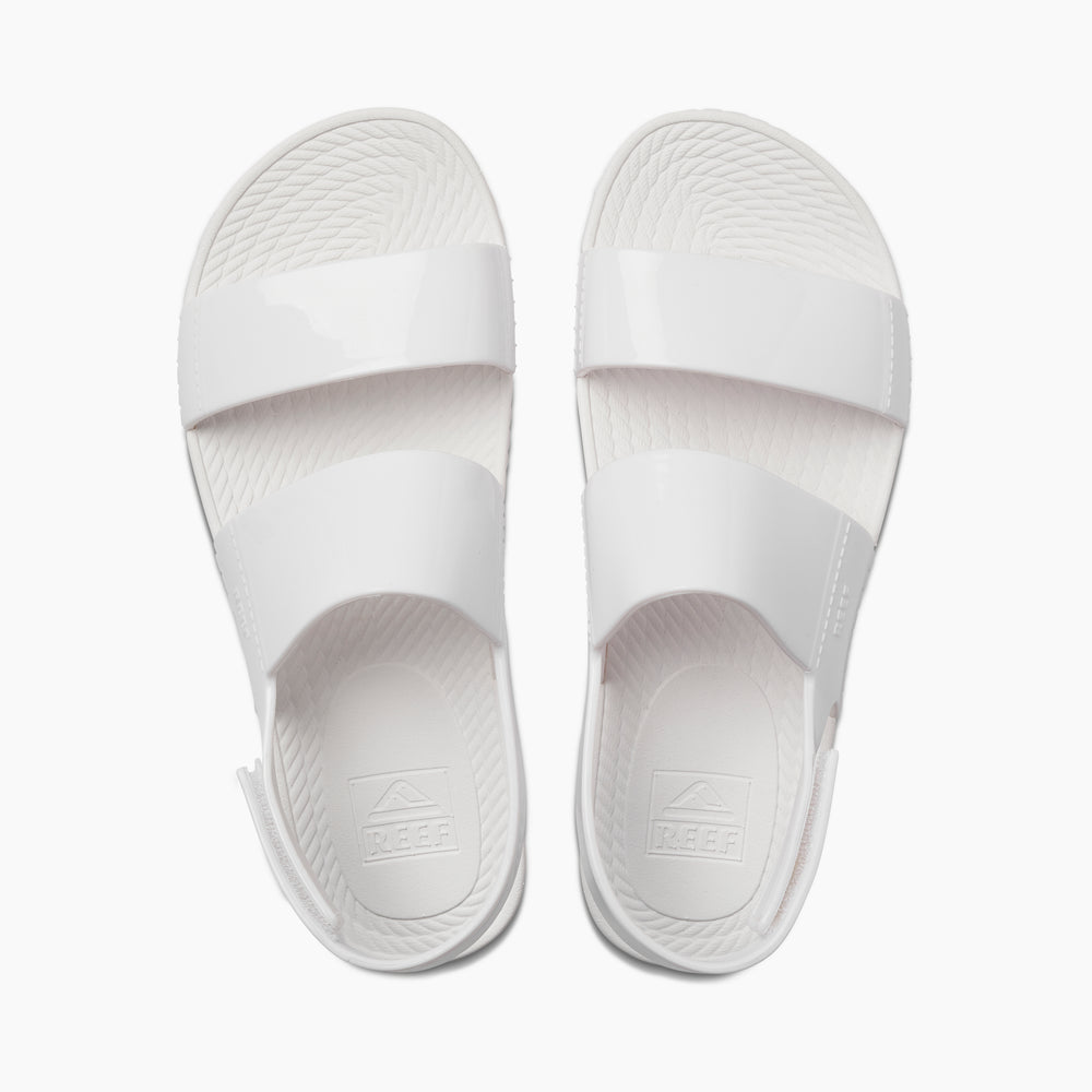 Reef Womens Reef Water Vista Sandals in White Shine ID dzYBq2GG