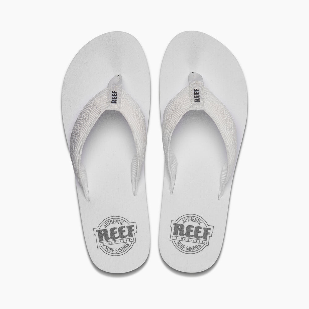 Reef Womens Sandy Hi Sandals in White ID eCVCn44e