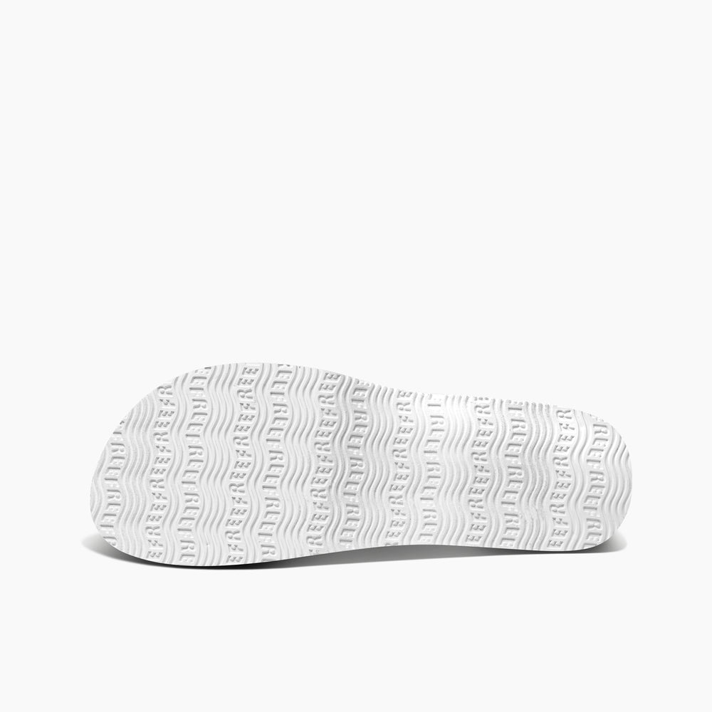 Reef Womens Sandy Hi Sandals in White ID eCVCn44e