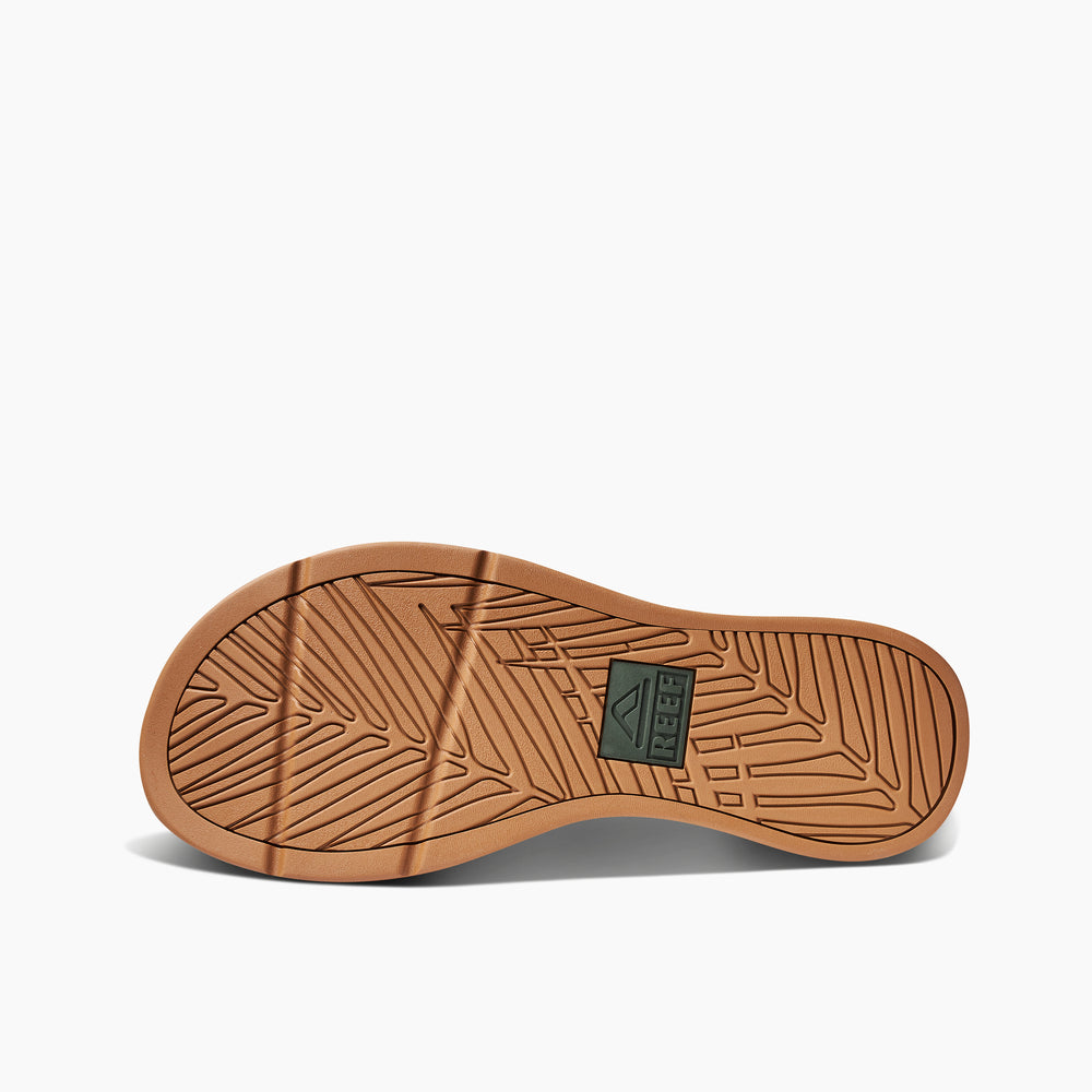 Reef Santa Ana Mens Vegan Leather Sandals ID eKetvoeb
