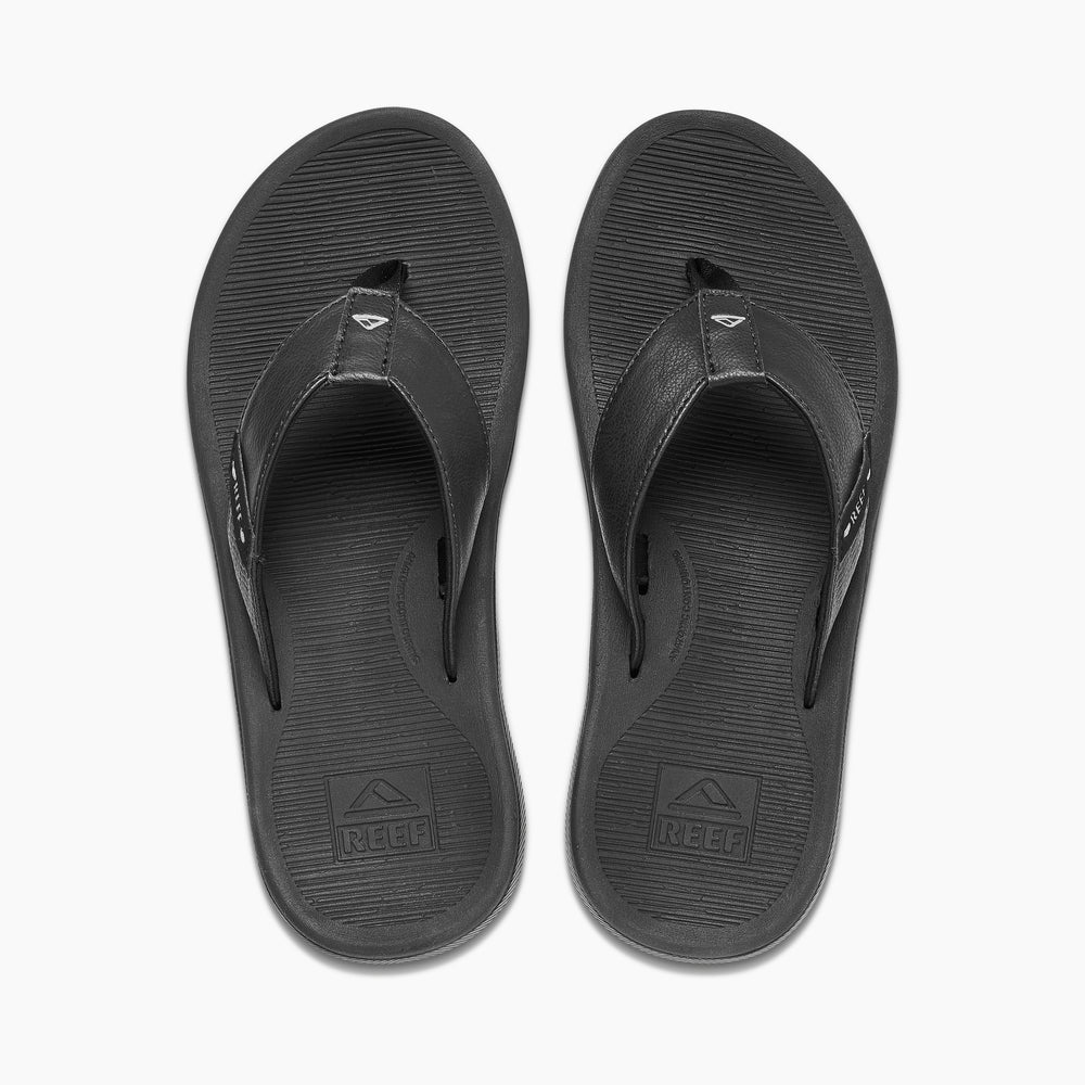 Reef Santa Ana Mens Vegan Leather Sandals ID fO8kVTtn