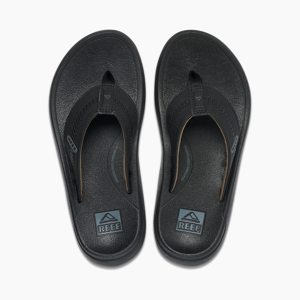 Reef Mens Sandals SWELLsole Cruiser in Black/Grey ID g9WEjBLB