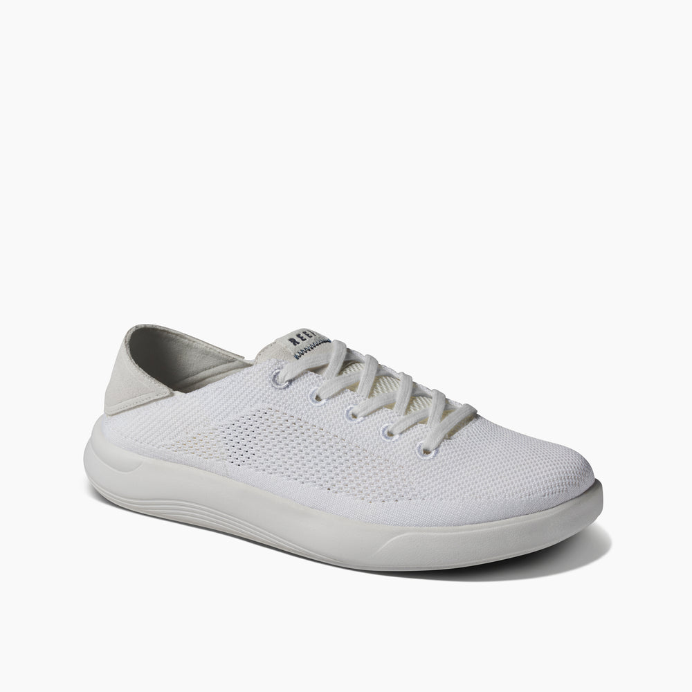 Reef Mens SWELLsole Neptune Shoes in White ID gs6sMXNk