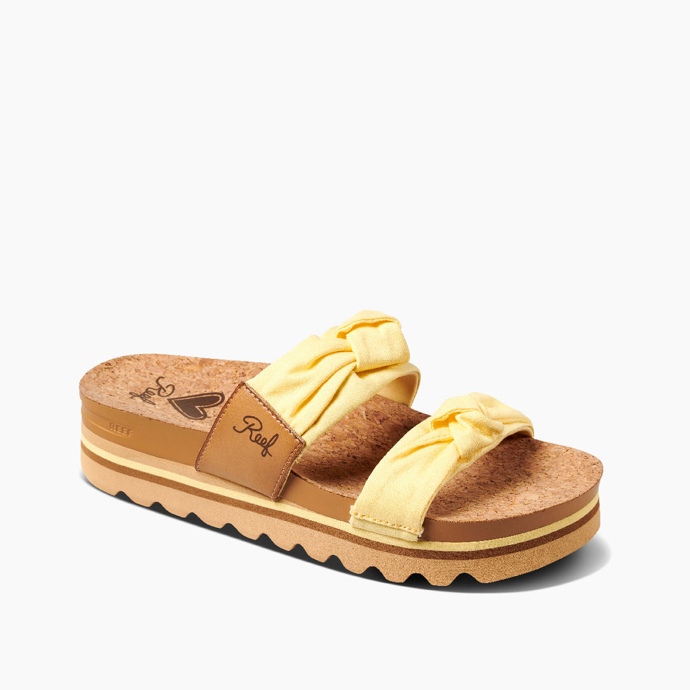 Reef Womens Knotty Vista Hi Sandals (Sun) ID hDaIS8zk