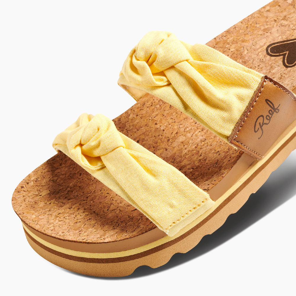 Reef Womens Knotty Vista Hi Sandals (Sun) ID hDaIS8zk