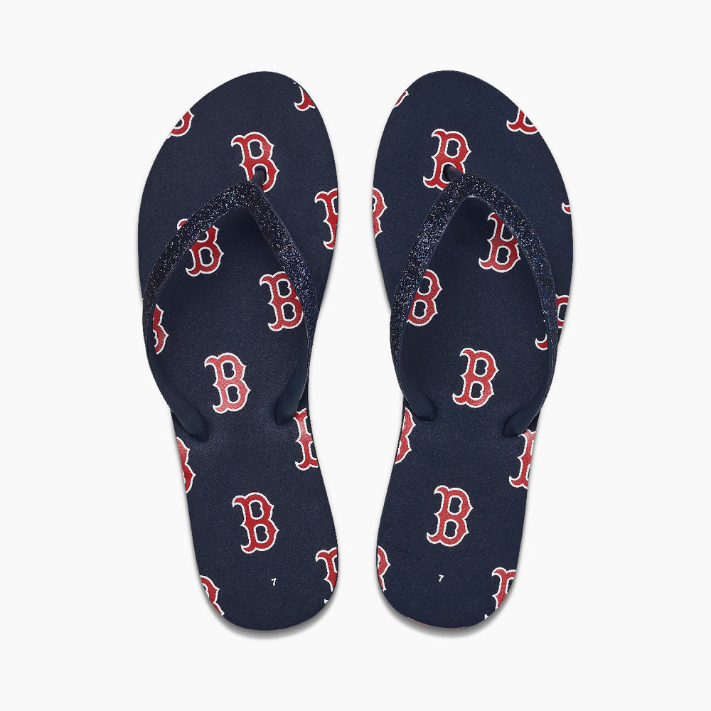 Reef Womens Stargazer x MLB Flip Flops ID hhvmjMXd