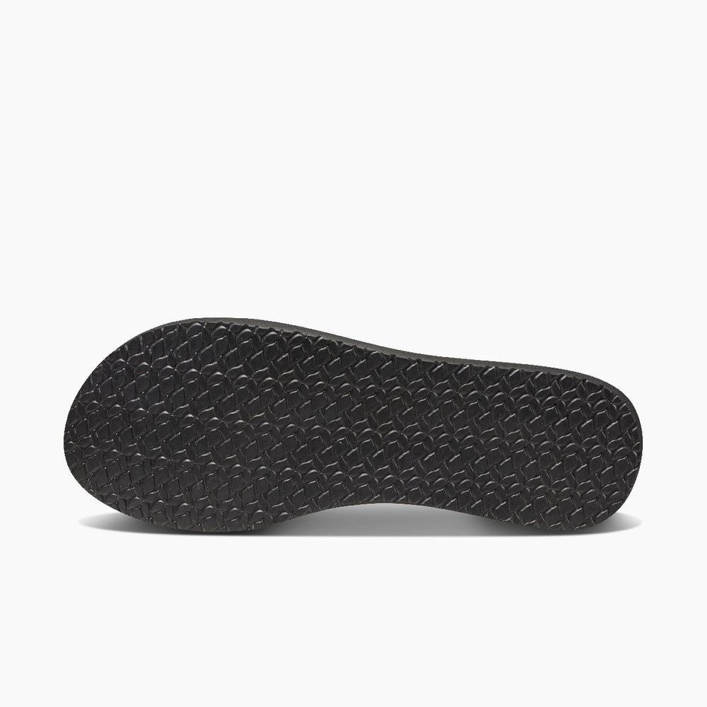 Reef Womens Reef Dreams Vegan Leather Sandals in Black/Black ID iM6UJQQe