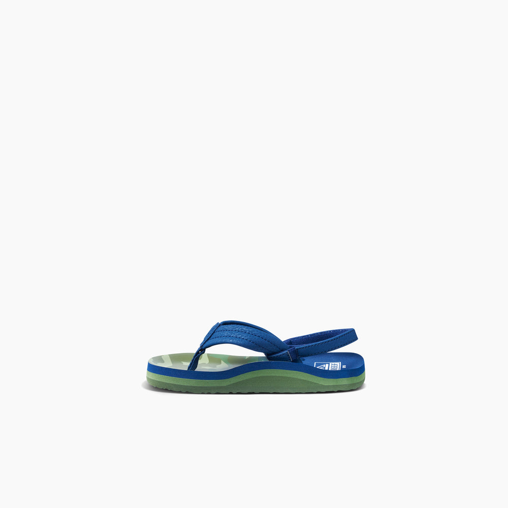 Reef Little Boys Ahi Sandals in Navy/Camo ID iYVMaRbx