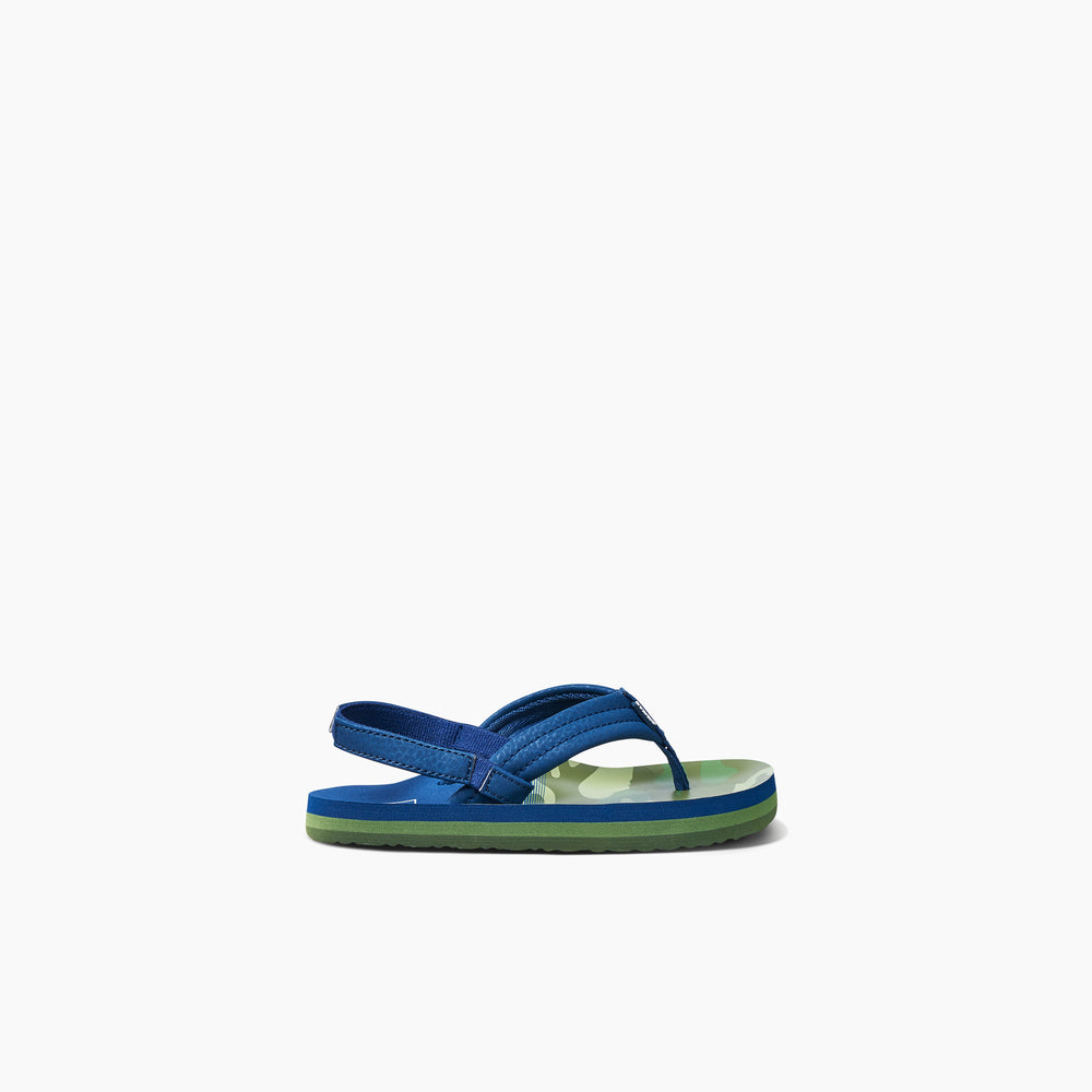 Reef Little Boys Ahi Sandals in Navy/Camo ID iYVMaRbx