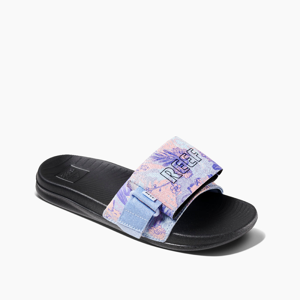 Reef Womens Boozie Slide Sandals (Lavender Lei) ID ia93ozeF