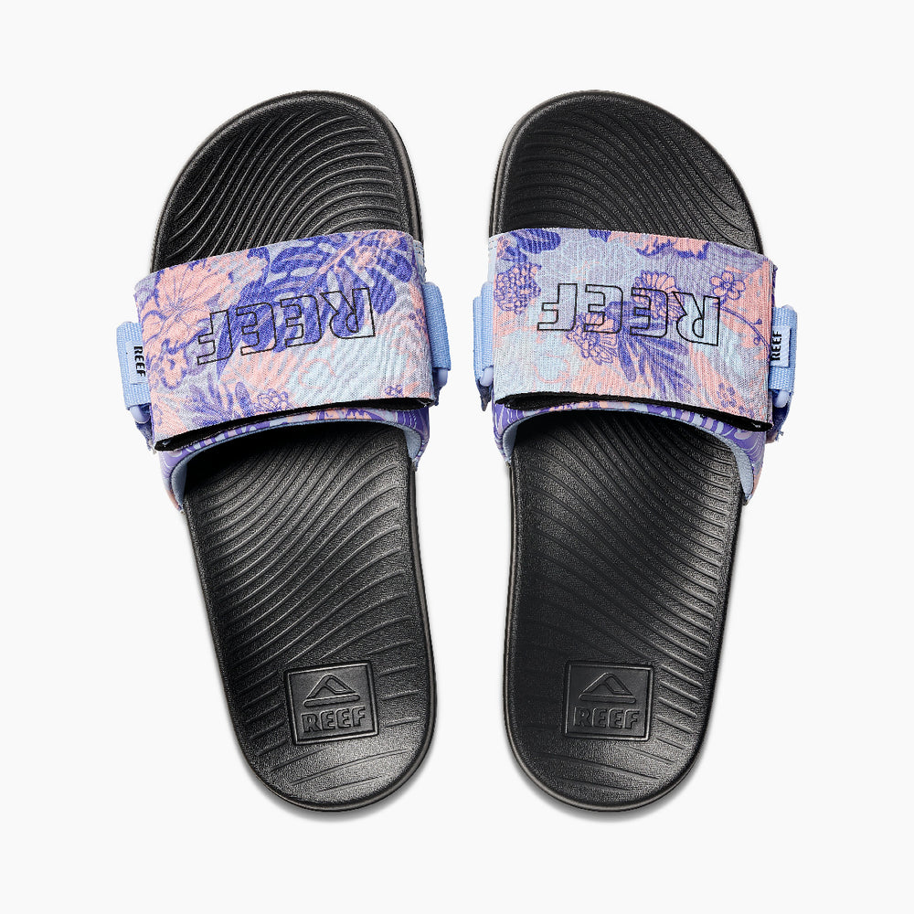 Reef Womens Boozie Slide Sandals (Lavender Lei) ID ia93ozeF