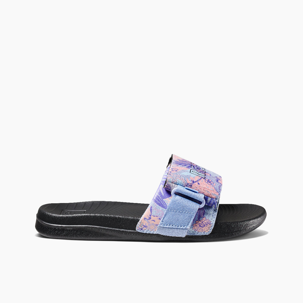 Reef Womens Boozie Slide Sandals (Lavender Lei) ID ia93ozeF