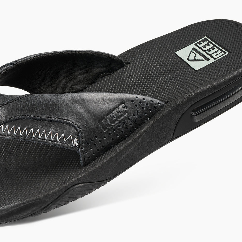 Reef Mens Leather Fanning Sandals ID iuWlINhR