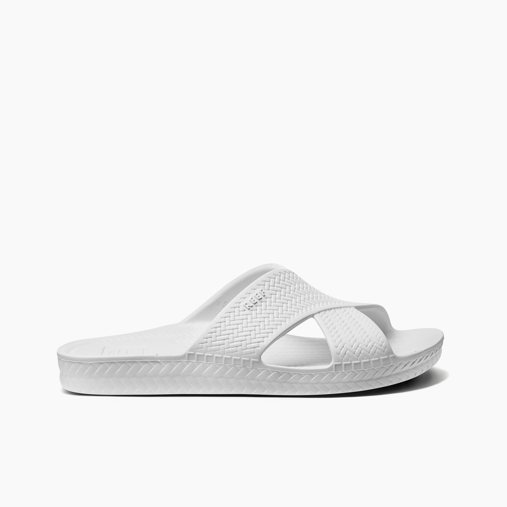 Reef Womens Water X Slide Slides in White ID jA9oAGQT