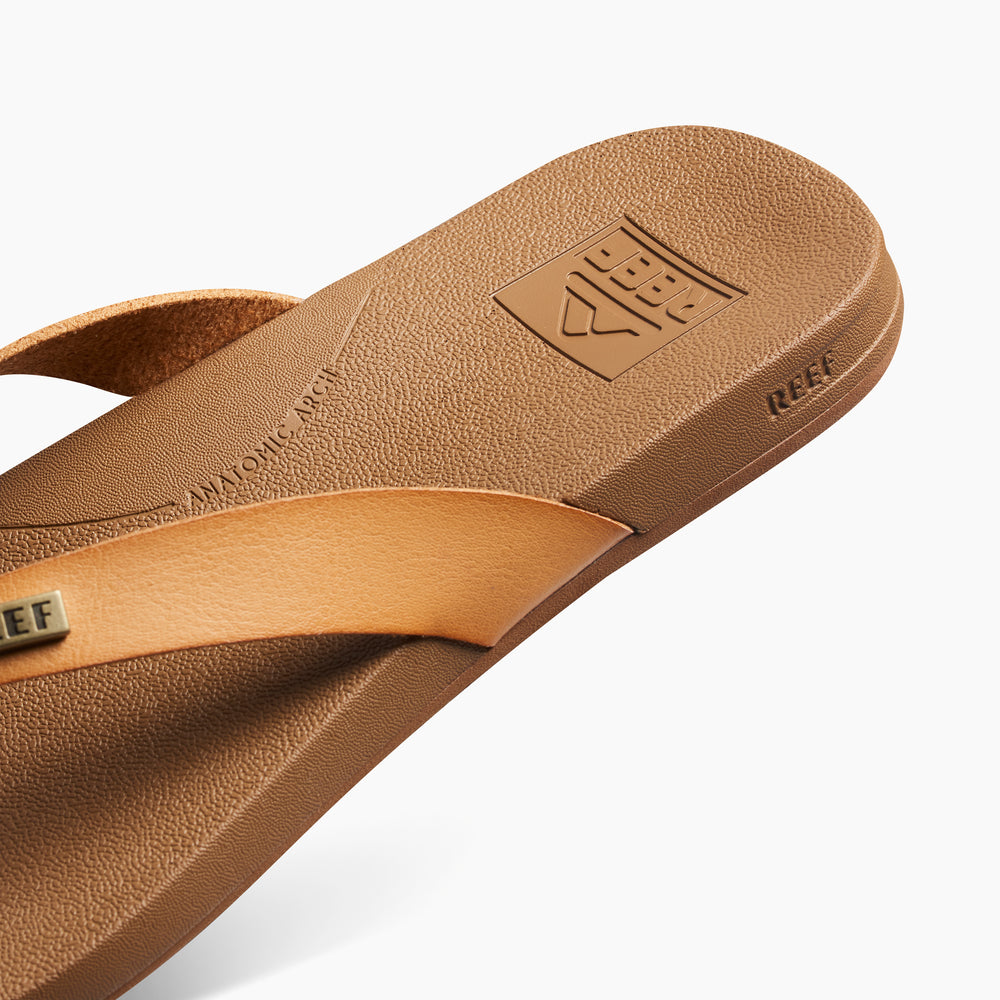 Reef Womens Cushion Lune Sandals in Natural ID jELAE9nn