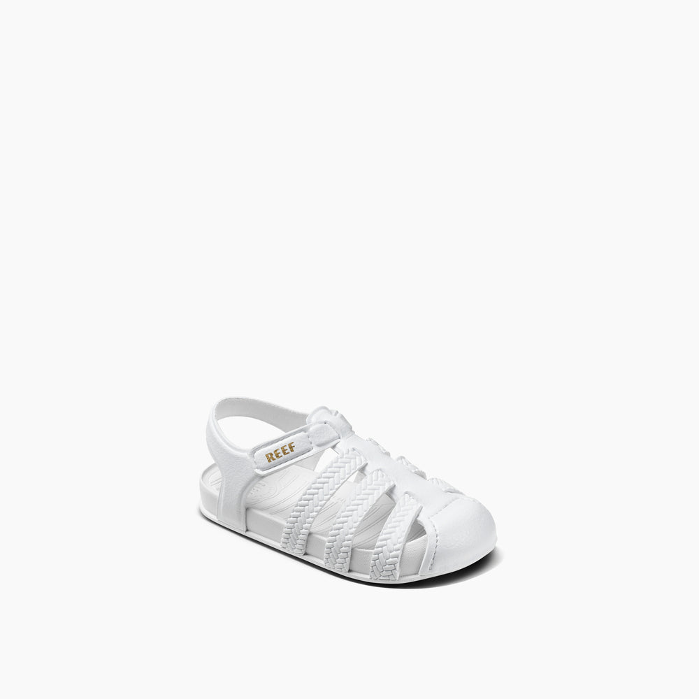 Reef Girls Shoes Kids Water Beachy in White ID kC9MCi8S