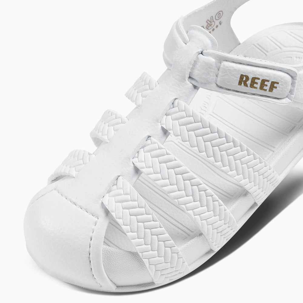 Reef Girls Shoes Kids Water Beachy in White ID kC9MCi8S