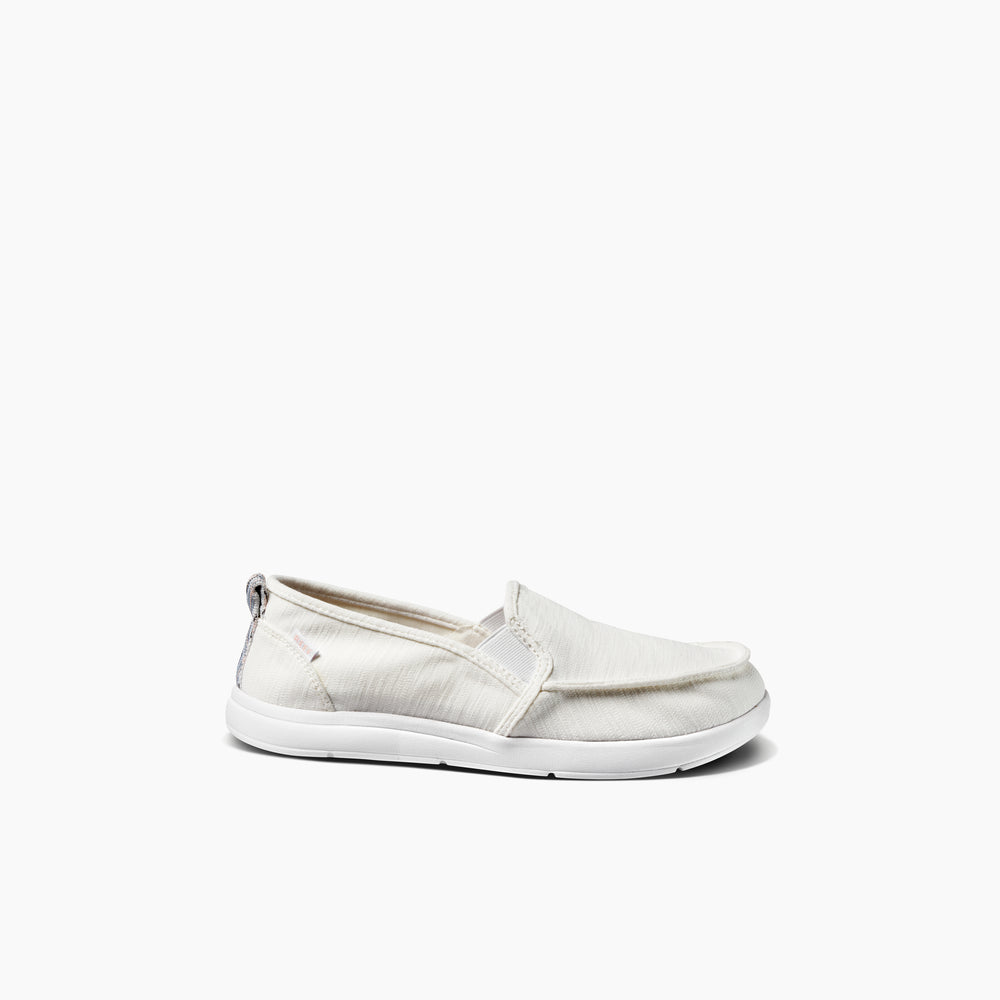 Reef Womens Cushion Coast Autumn Slip-Ons in Cloud ID kD6ZCf3B