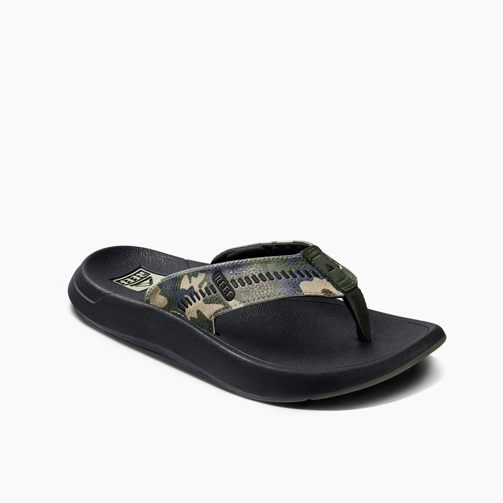 Reef Mens Sandals SWELLsole Cruiser in Camo/Grey ID kDOjuIXv