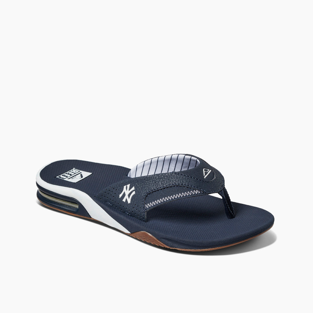 Reef Mens Fanning x MLB Flip Flops with Bottle Opener ID kNXXo5da