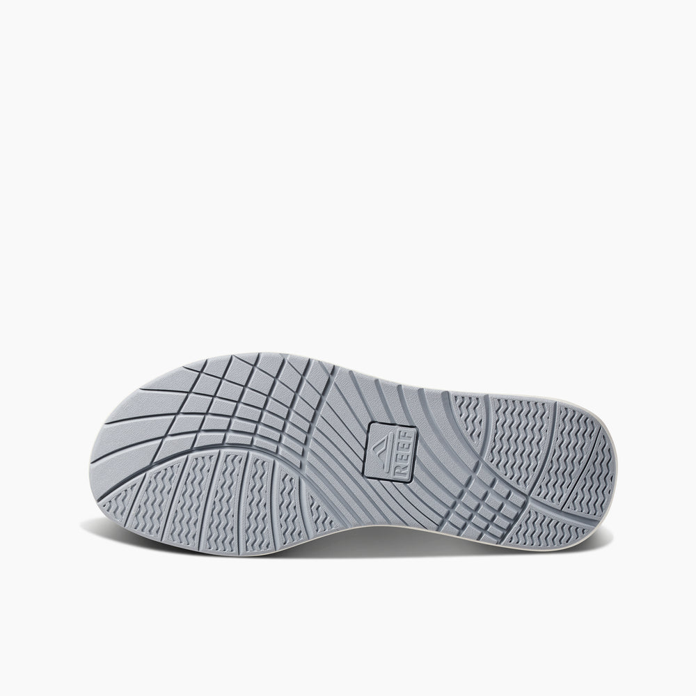 Reef Mens SWELLsole Skipper Shoes in Grey/Black ID kaJKKKNW