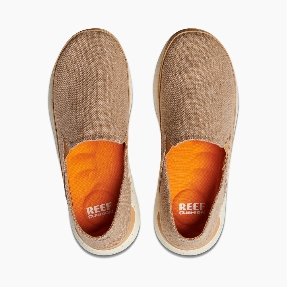 Reef Mens SWELLsole Traveler Shoes in Tan ID kajOtDlq