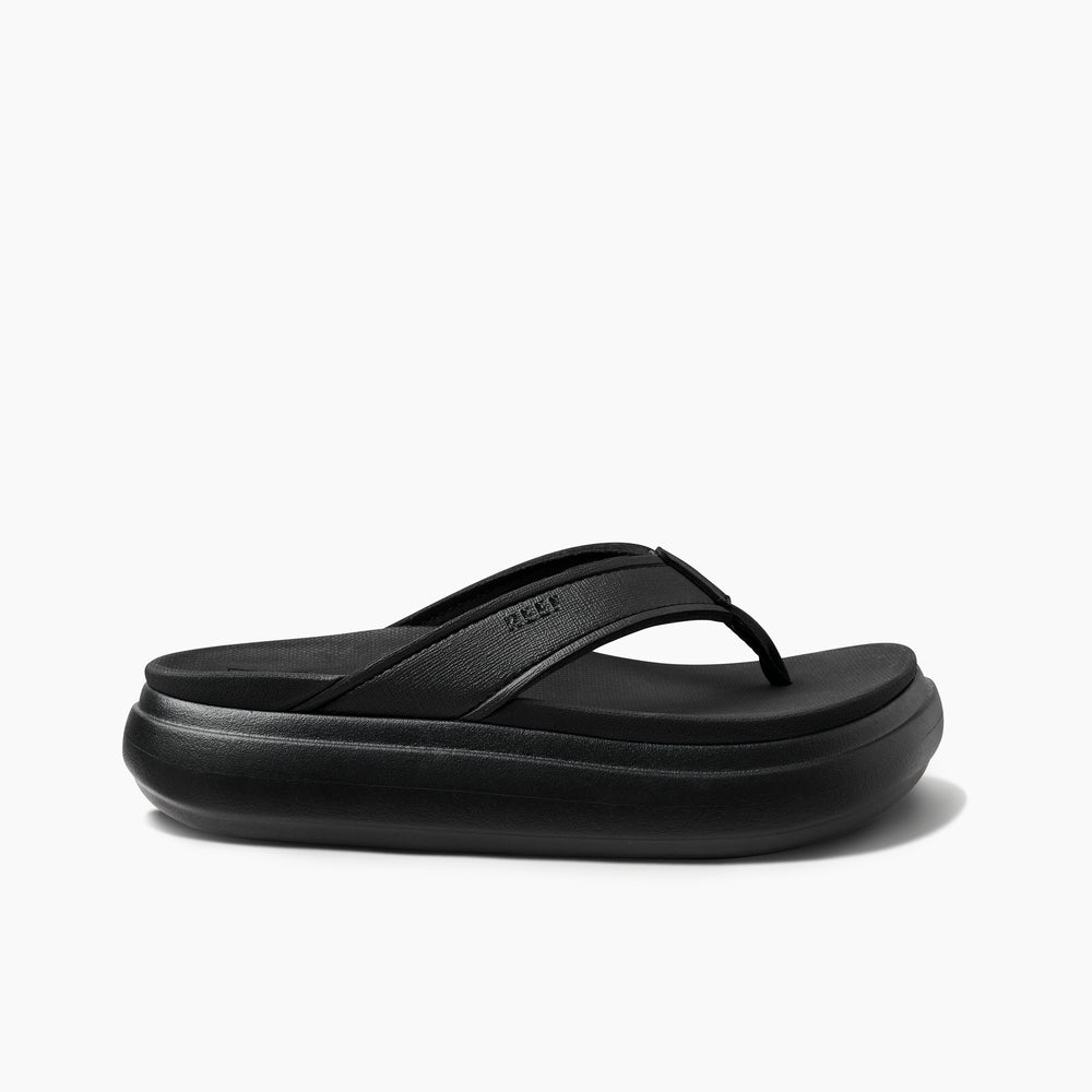 Reef Womens Cushion Bondi Sandal in Black/Black ID mIksv2ur Reef Womens Cushion Bondi Sandal in Black/Black ID mIksv2ur