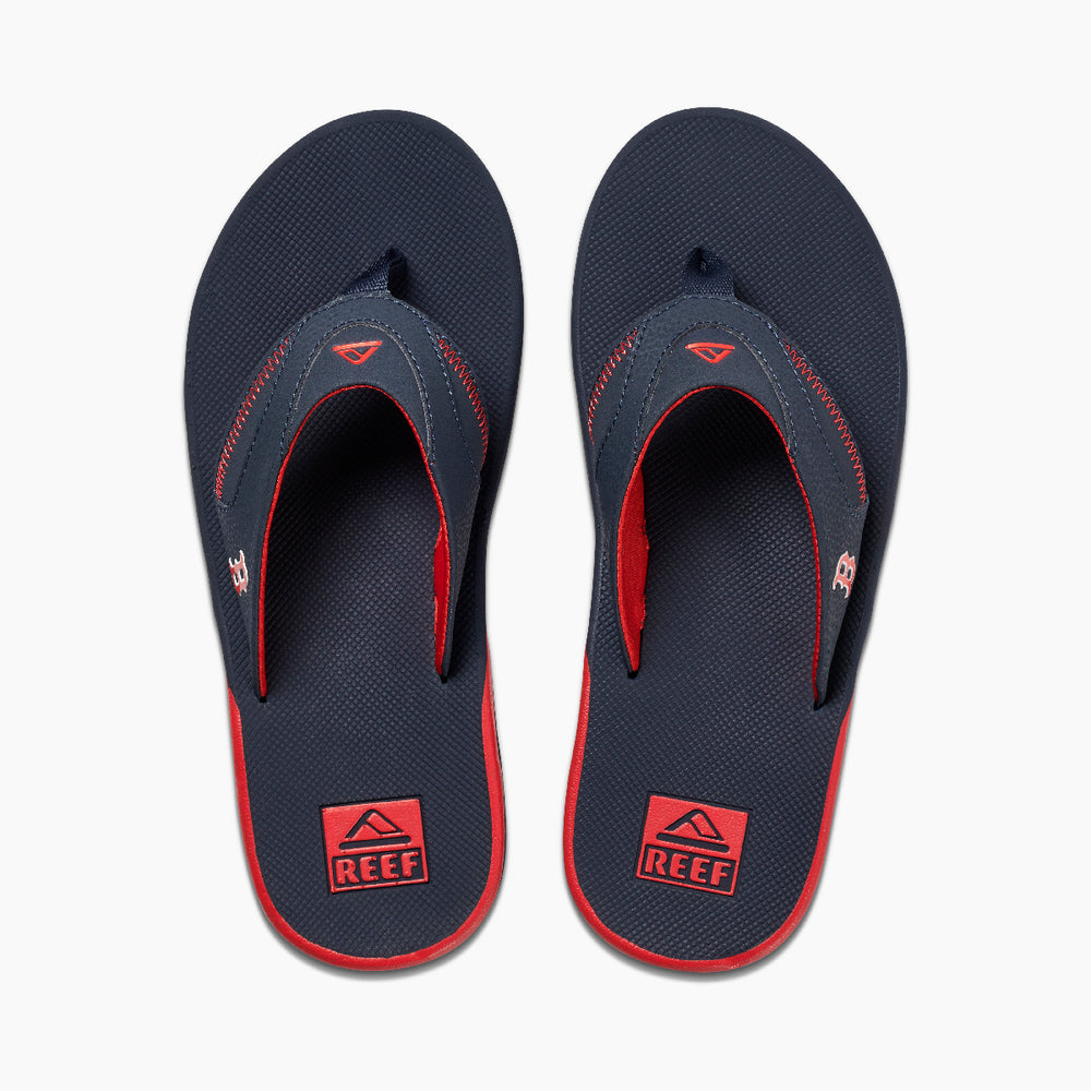 Reef Mens Fanning x MLB Flip Flops with Bottle Opener ID mvORBPoP