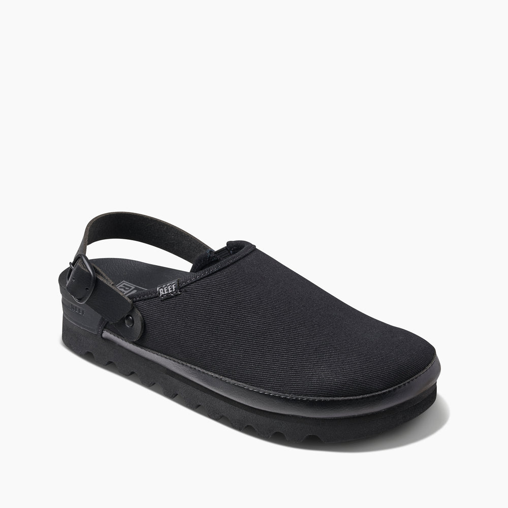 Reef Womens Cushion Sage Hi Slip-On Shoes in Black/Black ID nHJID2Kc