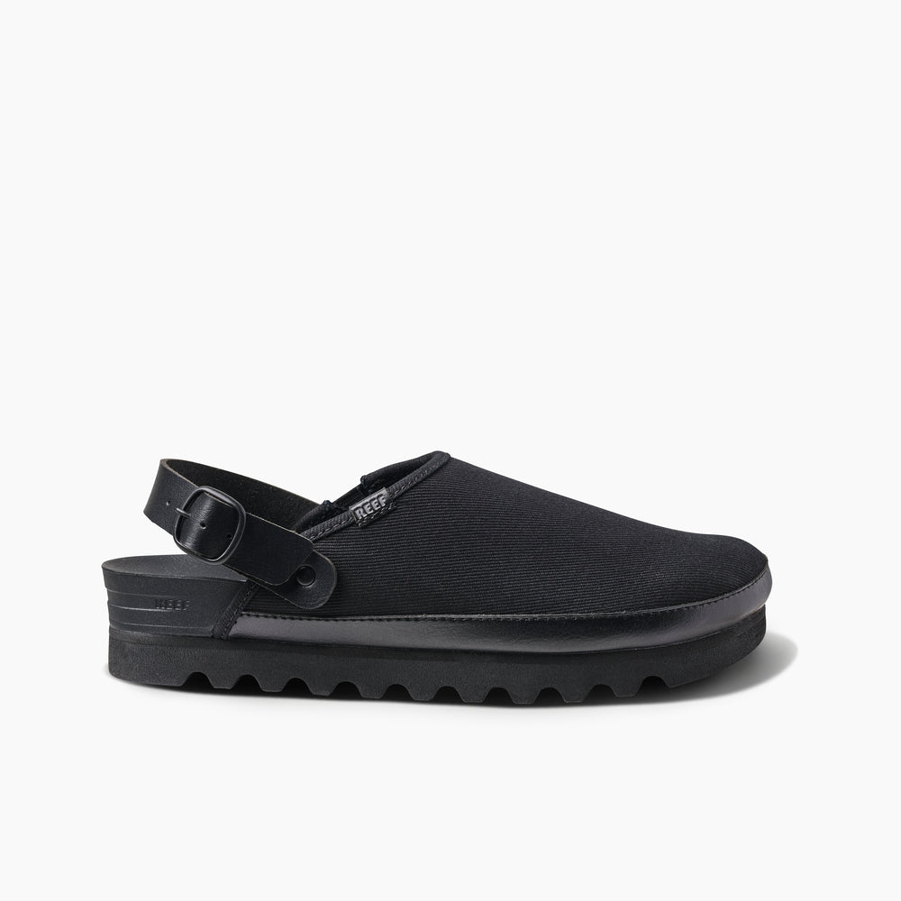 Reef Womens Cushion Sage Hi Slip-On Shoes in Black/Black ID nHJID2Kc