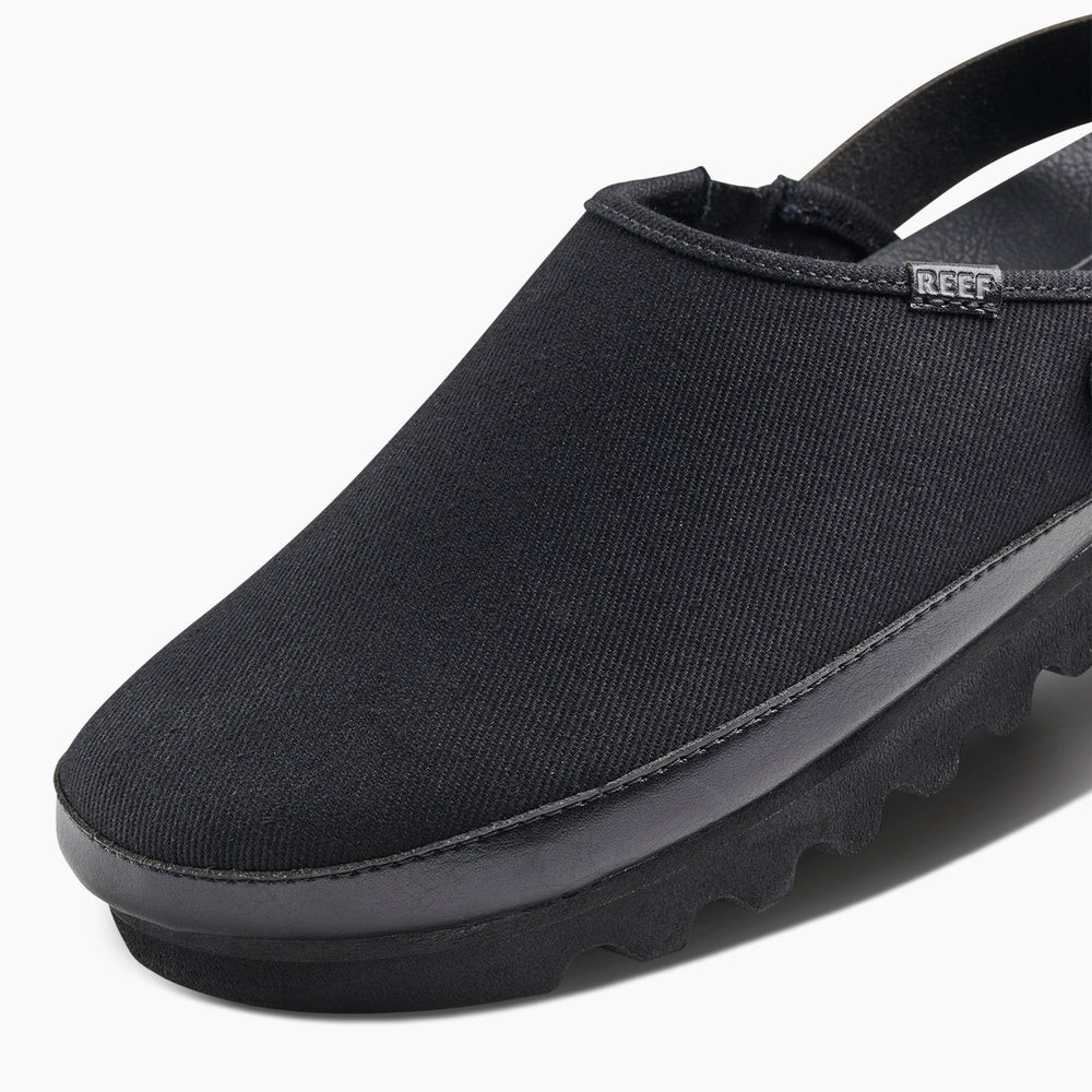 Reef Womens Cushion Sage Hi Slip-On Shoes in Black/Black ID nHJID2Kc