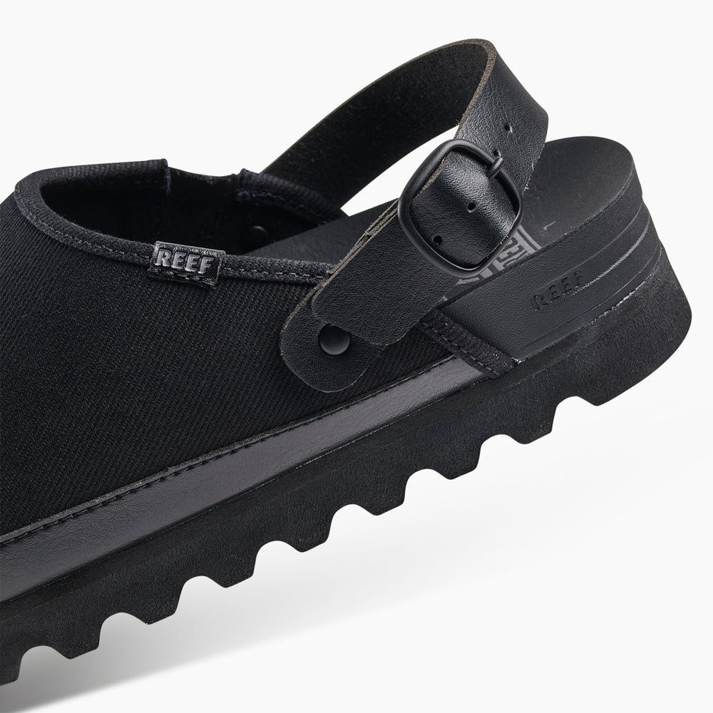 Reef Womens Cushion Sage Hi Slip-On Shoes in Black/Black ID nHJID2Kc